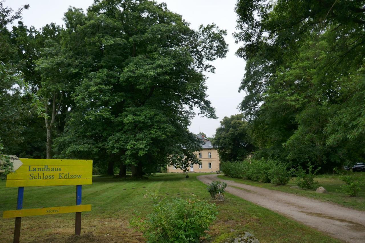 Landhaus Schloss Koelzow Kolzow Eksteriør billede